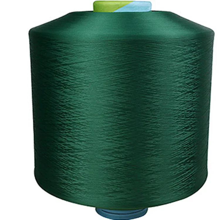 Free samples wholesale 100% Polyester fiber 150D/48F DTY Elastic wire yarn