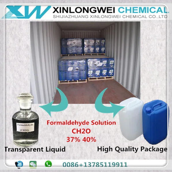 
Best Price 37% Formalin / Formaldehyde liquid (CH2O) 