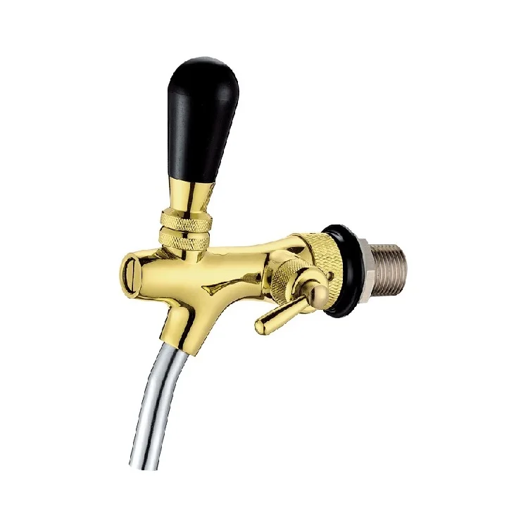 Stainless steel draft beer tap faucet