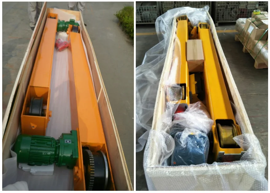 Single Girder Overhead Crane Truck 5 Ton End Carriage with Taiwan Crane Motor