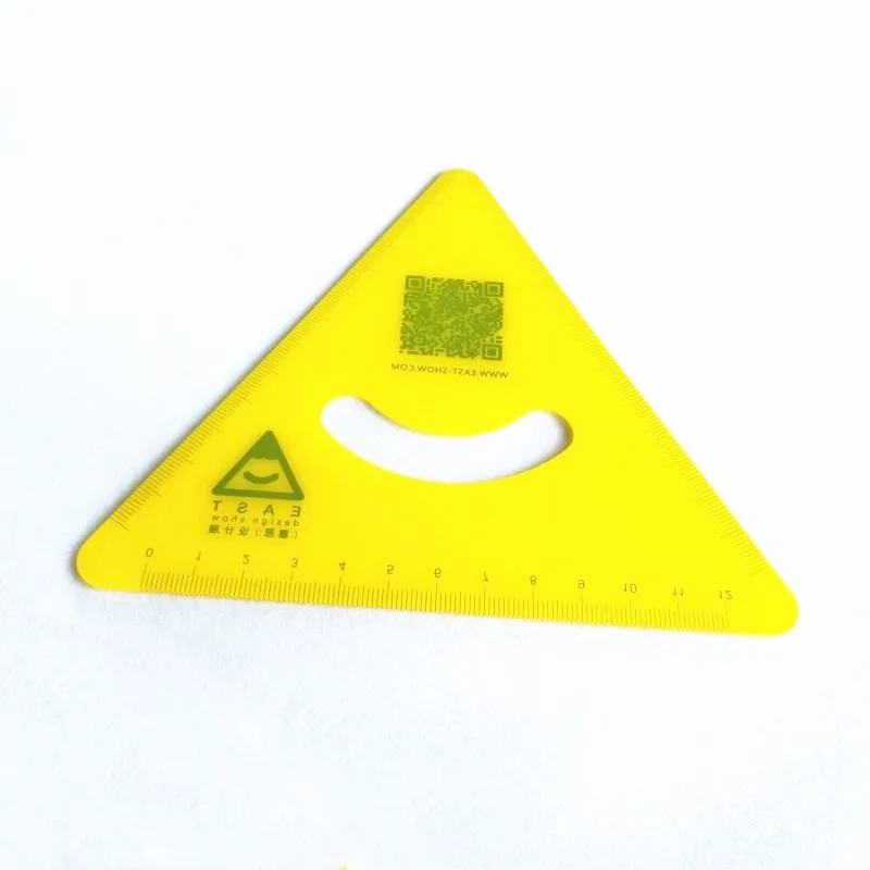 Цена по прейскуранту завода акриловая треугольная линейка треугольные весы Лазерная линейка