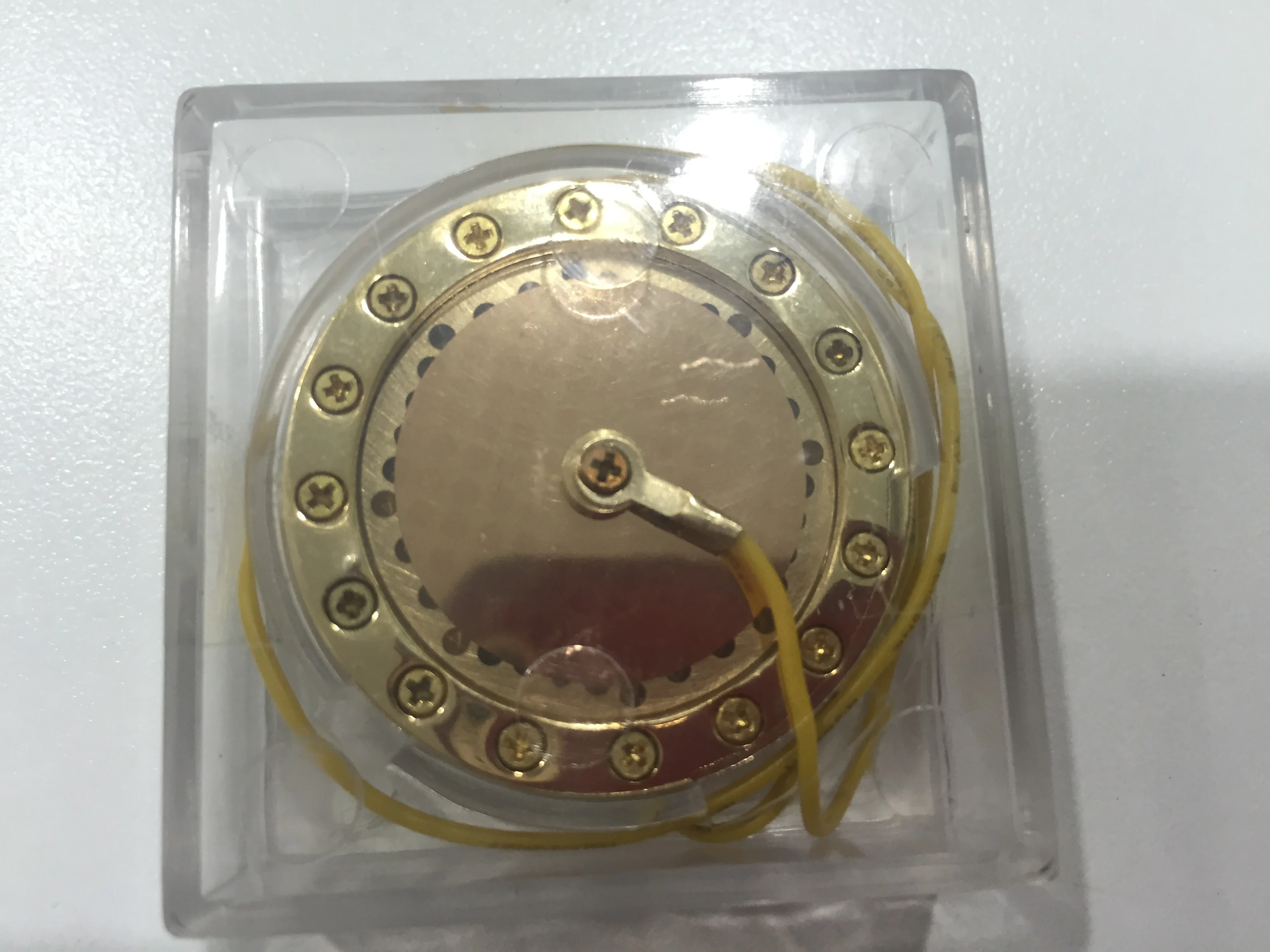 34mm Pro studio microphone element large golden diaphragm mic capsule DIY audio part audio parts