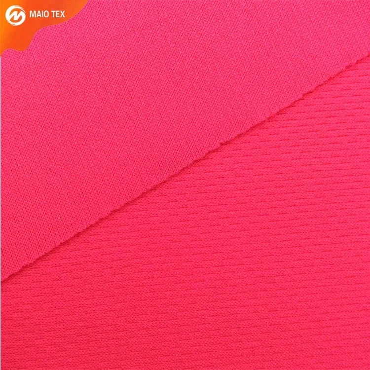 
100% polyester honeycomb bird eye mesh dry fit sport coolmax fabric for sport wear 