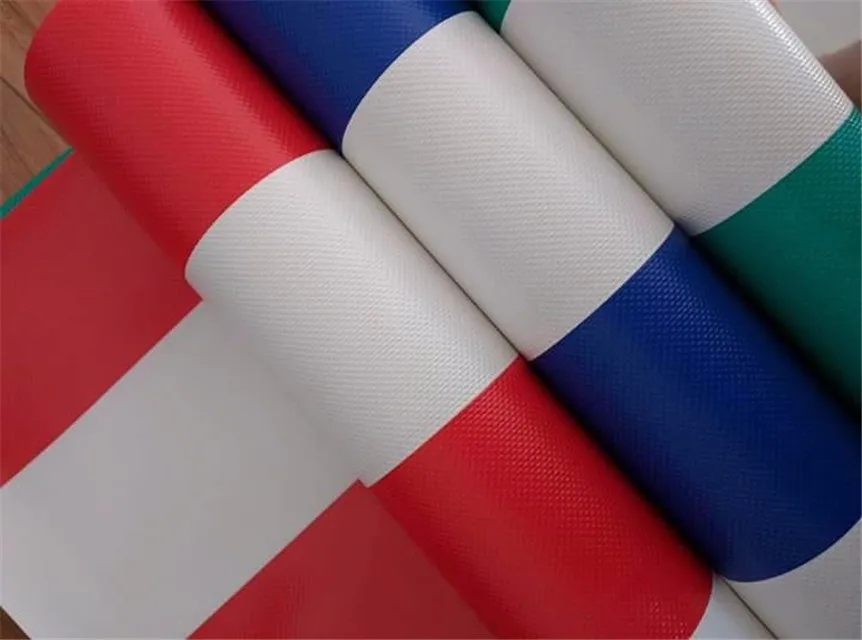  DERFLEX растягивающийся солнцезащитный ПВХ брезент и полоса Брезентовая