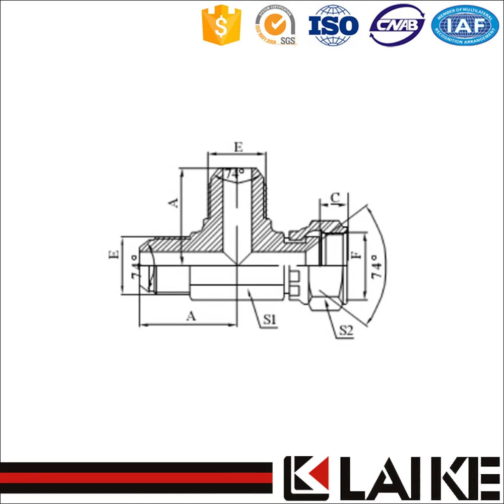 Competitive price metric carbon steel copper pipe fitting