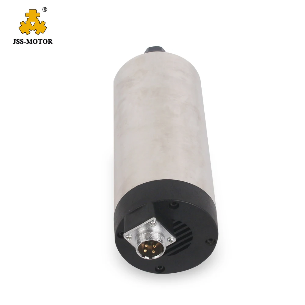 Long length water cooled spindle motor milling spindle