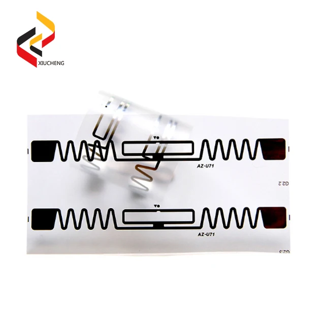 Waterproof Windshield Passive H3 9654 RFID Tag Sticker for Vehicle Identification