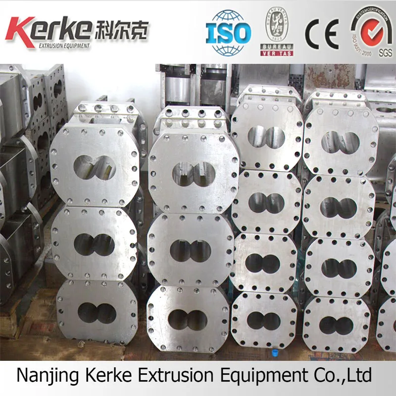 Высокая износостойкость двухшнековый экструдер винт amd баррель запчасти