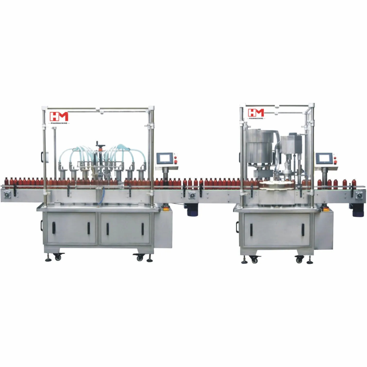 Linear Liquid Filling Line  CE GMP approved /EU cGMP Standard