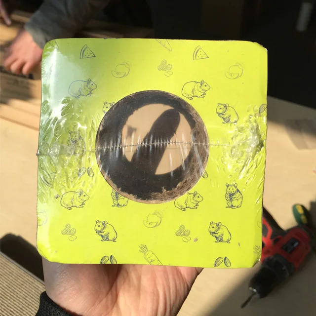 Симпатичный фантастический дизайн, цветной картонный туннель для домашних животных, игрушка для хомяка, тоннель для кошек