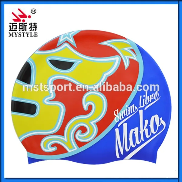 Hot sale adult silicone swim cap wholesale