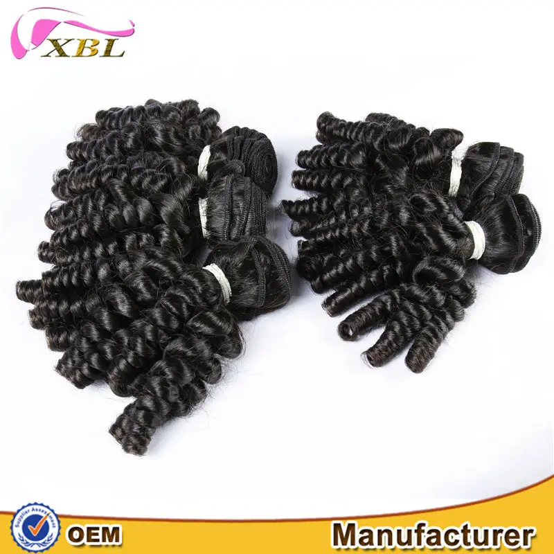 Not synthetic hair comfortable and soft touch factory direct sale Malaysian high premium baby curl virgin hair