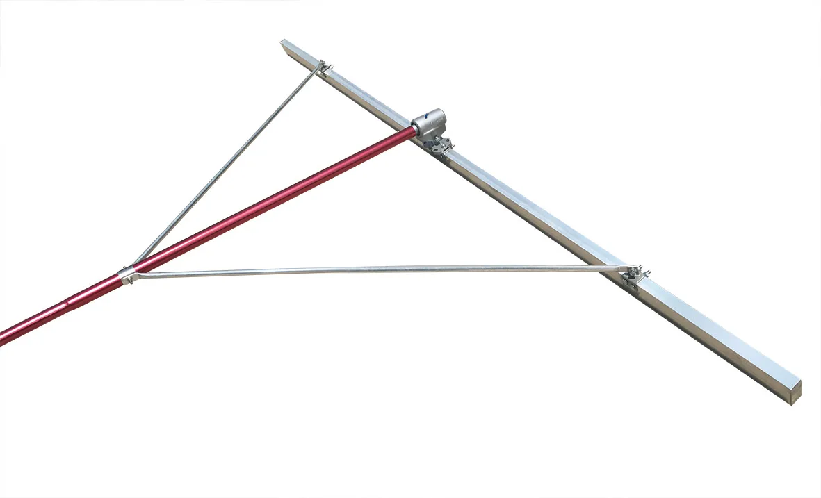 Aluminum alloy scraping ruler