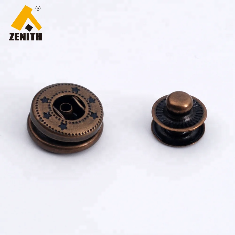 Spring Snap Buttons With Any Logo Customized BM10162