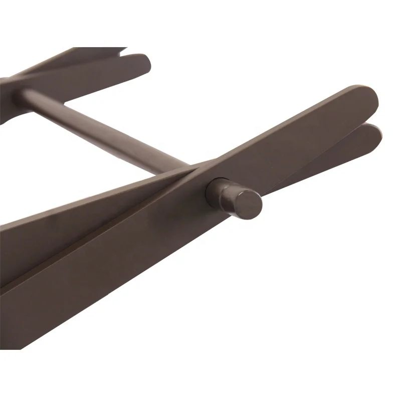 
2019 Popular Movable Solid Pine Wood Coat Rack With Hanger 