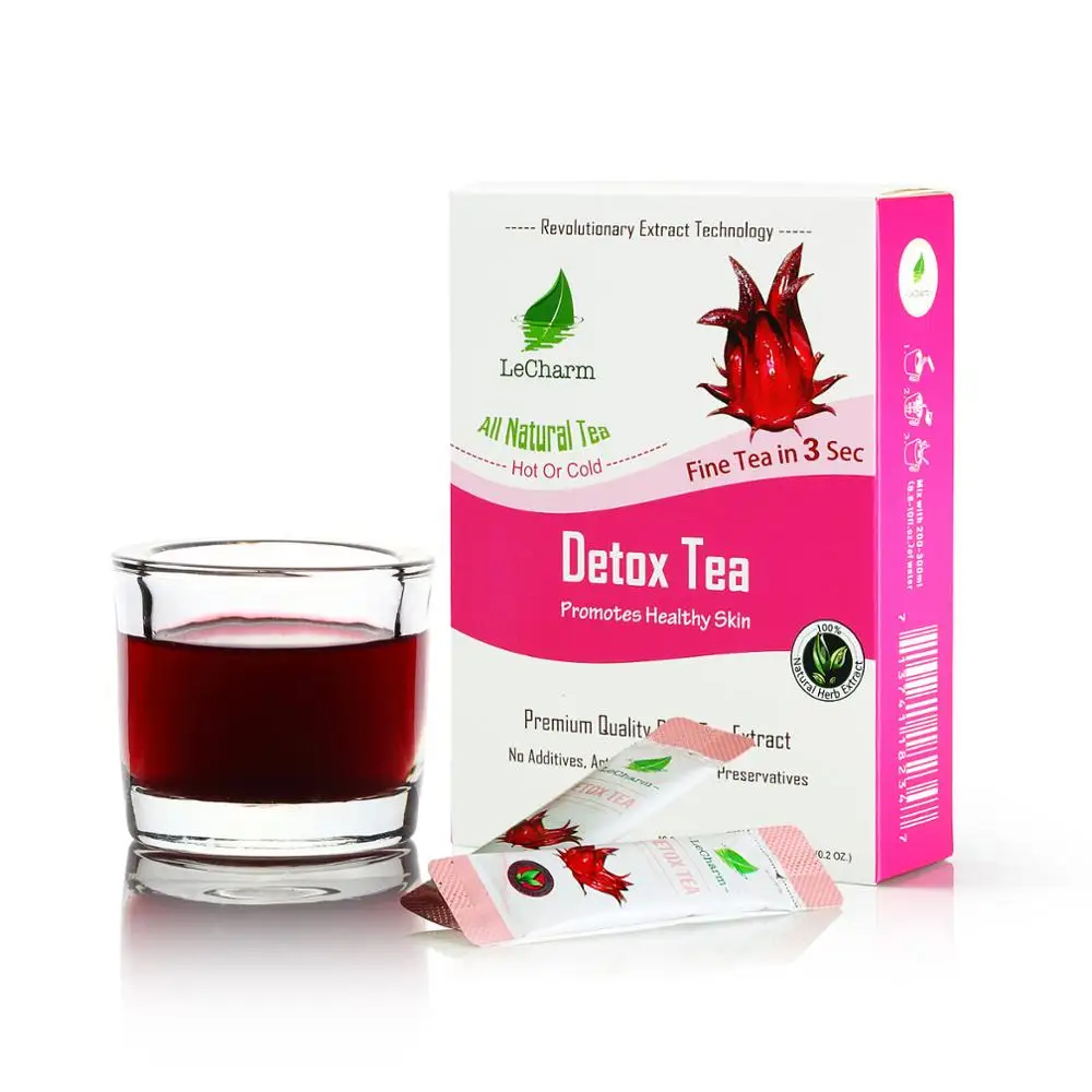 Hi-tech Bio Instant Tea Extract Herbal Detox Tea for Beauty Skin