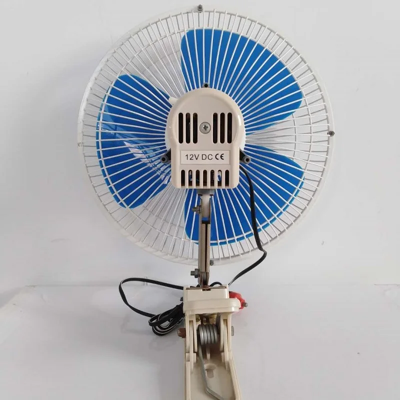 
Vehicle Blower in Car Revolving Metal anf Plastic Car Fan dc12V/24v 8 inch 