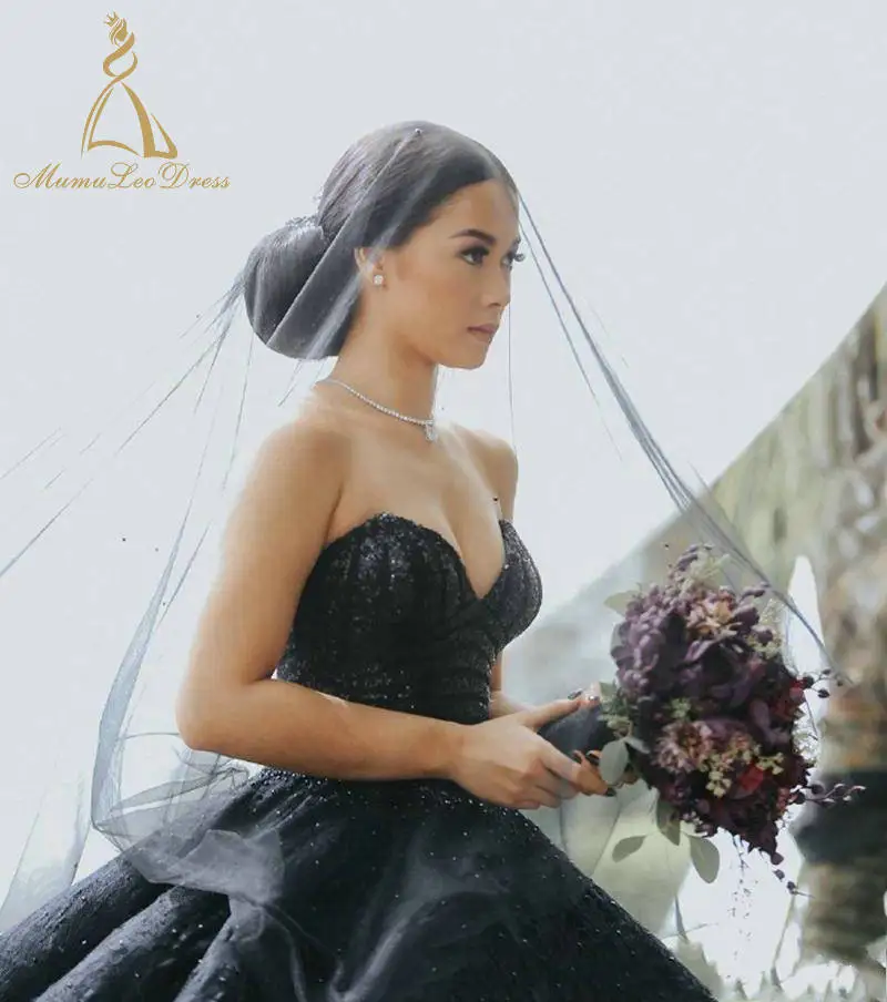 Tulle Fabric Bridal Gown Train Style Top 10 Designer The Most Beautiful Suzhou China Turkish Black Wedding Dress