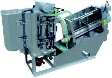 Shanghai Dazhang high quality Fold screw filter press and sludge dehydrator for wastewater treatment