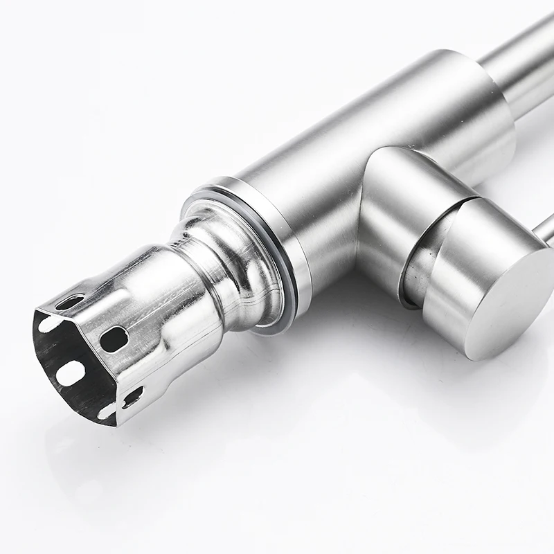 SUS 304 Water Taps Stainless Steel Kitchen Sink Tap Kitchen Faucet