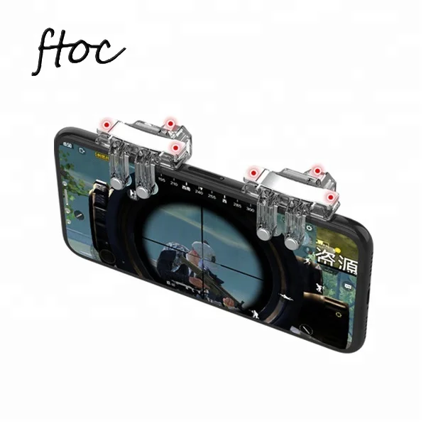 Hot Selling Game Auxiliary Artifact L1R1 Trigger Buttons PU-BG Mobile Shooting Game Controller