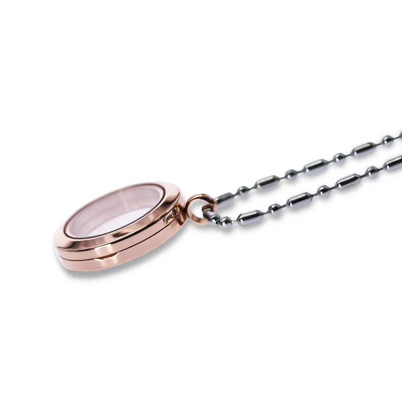 Wholesale 316L Stainless Steel Memory Glass Floating Locket Pendant