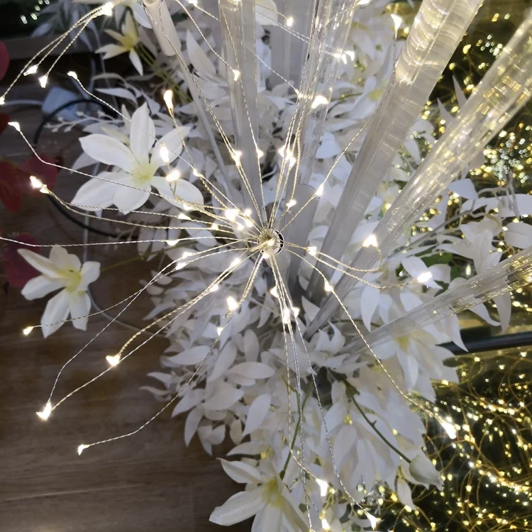 2019 latest wedding decorations fireworks ground pin lamp stage Decoration for wedding party event, christmas LED decoration