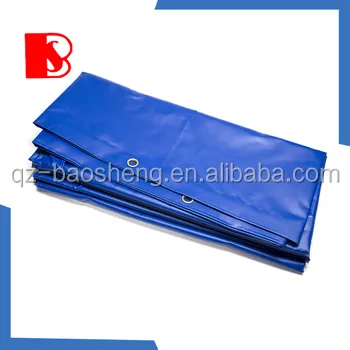 
Custom Size Moistureproof PE PVC Plastic Tarpaulin 