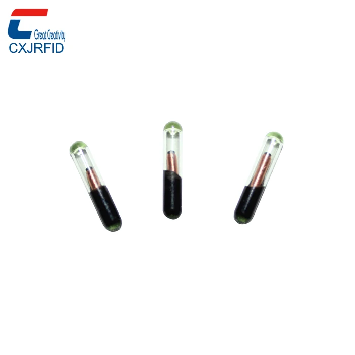 125KHz 134.2KHz rfid glass tags mini rfid microchip tag for dog identification online buy now