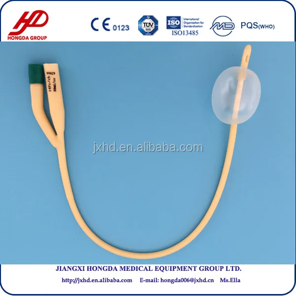 foley catheter latex