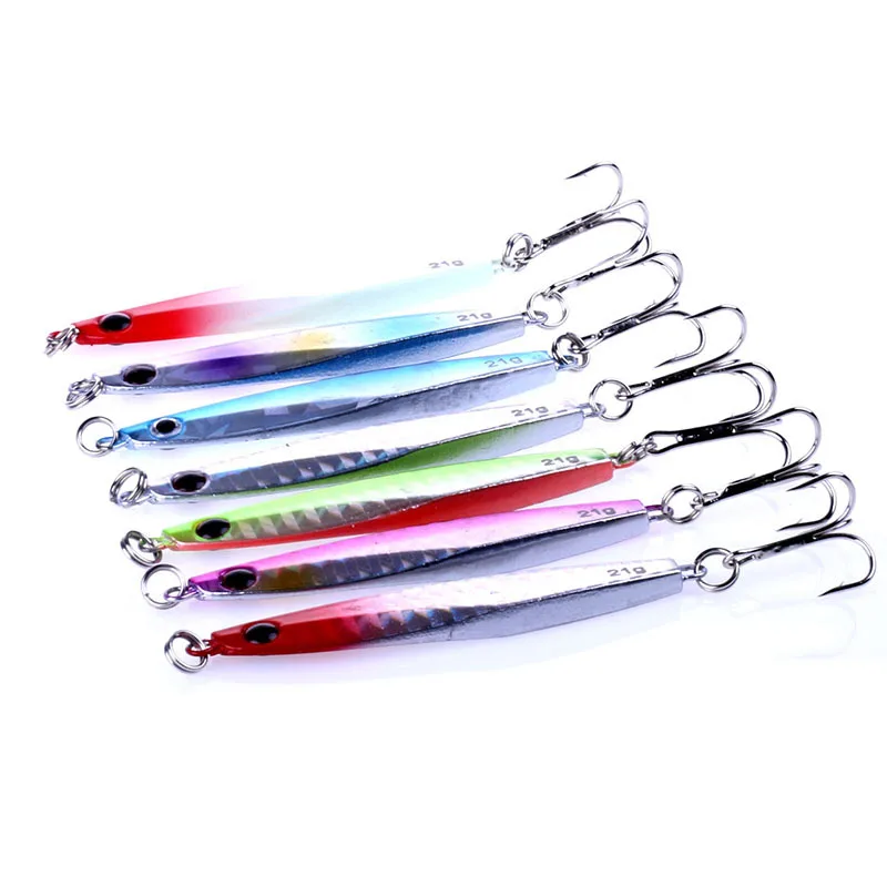 Gorgons 70mm 21g Metal knife Jigging lure Metal Jig For Saltwater Surf Fishing