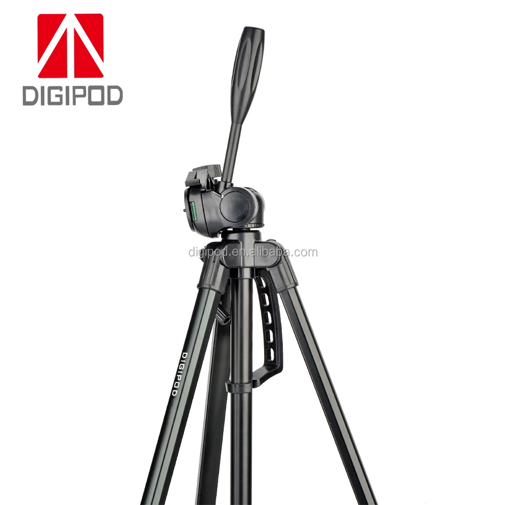 DIGIPOD TR-672A Fluid video head 67inch travel cameras lifting tripods in low price for Camcorder