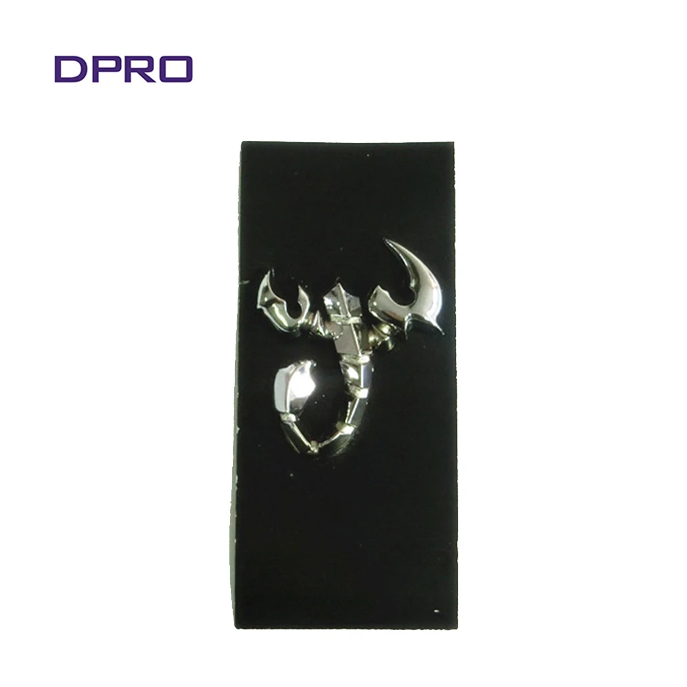 Хромированная эмблема скорпиона для автомобиля