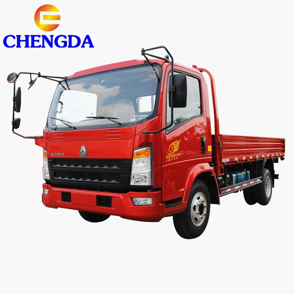 3.5Ton Sinotruk Howo Light Duty 4x2 Cargo Truck For Madagascar