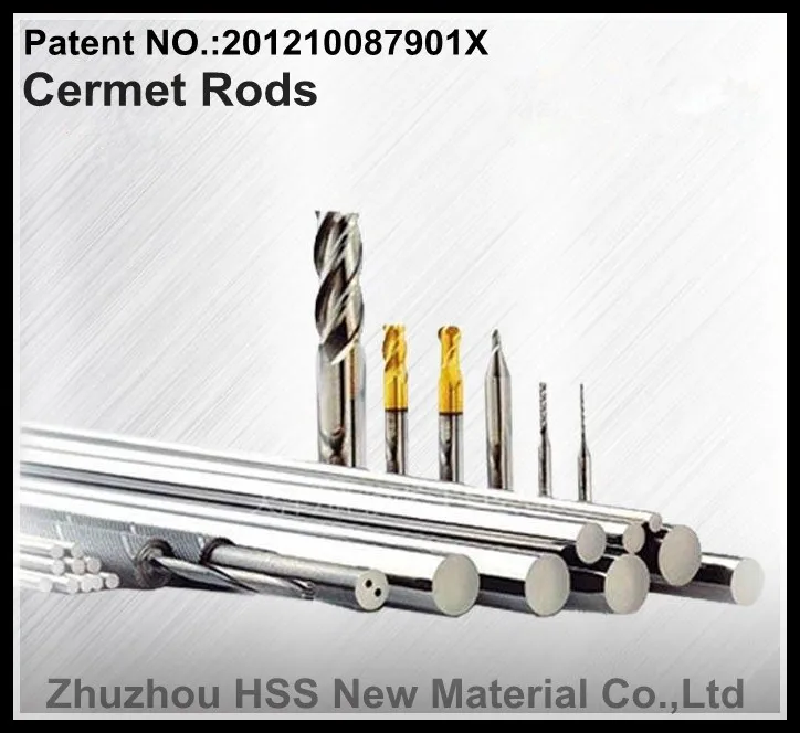 
Ti(C,N) based Cermet rods/plate hard metal cutting tools in milling cutter grinding carbide, round tungsten carbide rods, 