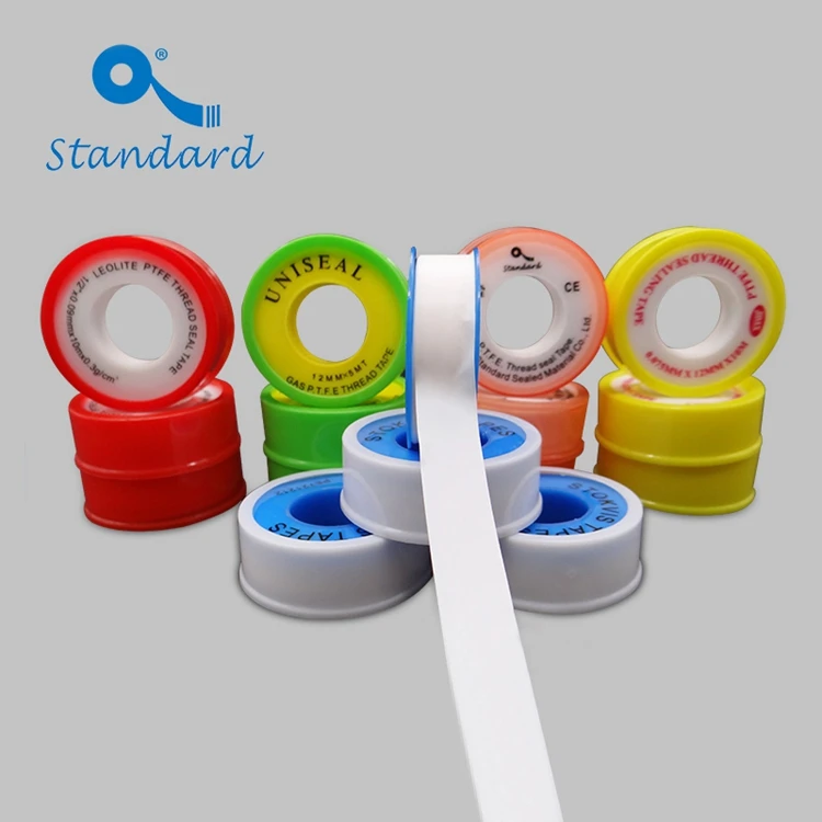 ptfe tape thread seal plastic ptfe  tape pressure seal manufacturer tape for wrapping gas pipe