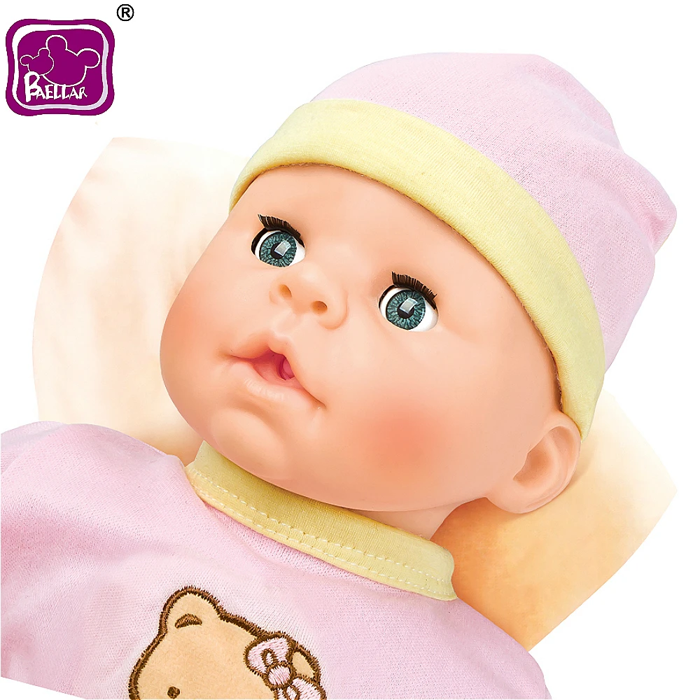 Factory Directly Sales 18 Inch Electric Smart Baby Doll Silicone Reborn Toys With Environmentally Friendly Materials