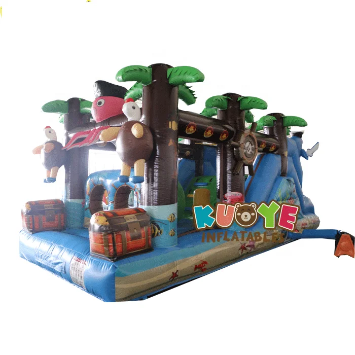 Надувная малая препятствия для внутреннего прохода пиратского корабля