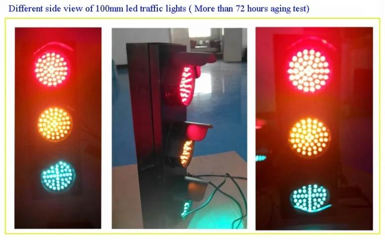 100mm railway led signal lamp