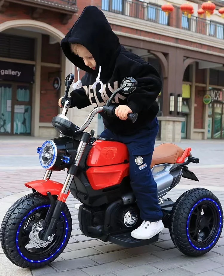 Sports Big Toys Baby Plastic Kids Electric Car 3 Wheel Motorcycle for Big Kids