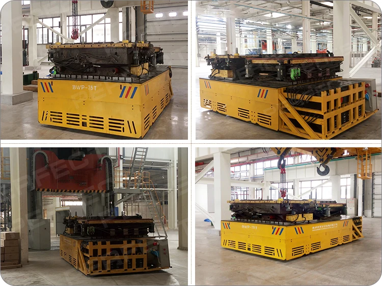 Special rail transfer trolleys