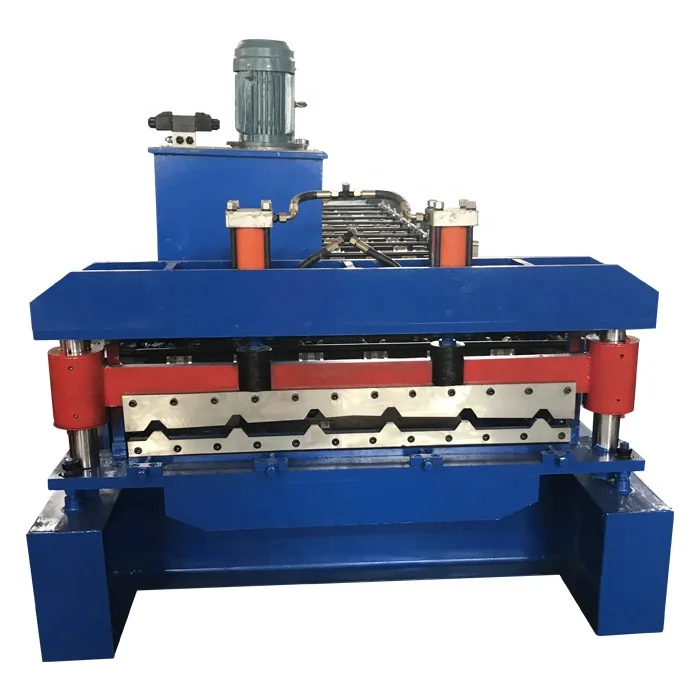 Automatic roof panels tile roll forming making machine