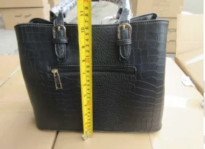 
leather lady handbag 3rd party business service 150 quality inspector in 50 cities in China final inspection service 
