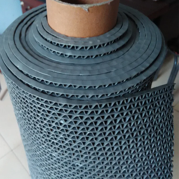 Antislip waterproof flooring mat hollow pvc s mats