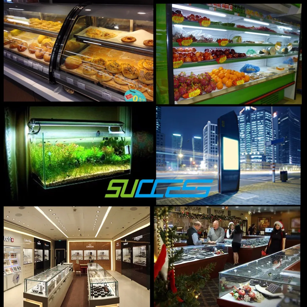 
2021 hot selling 220VAC 144eds led light bar waterproof iP65 jewelry showcases led lights 