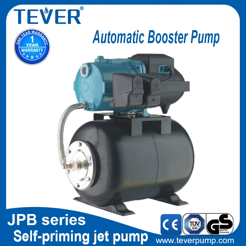 NEW style self priming jet pump with pressure tank