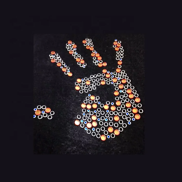 Hot Sale New Design Heat Press Crystal Logo Supplier Transfer Strass Hot Fix Design Motif Letters For Clothing