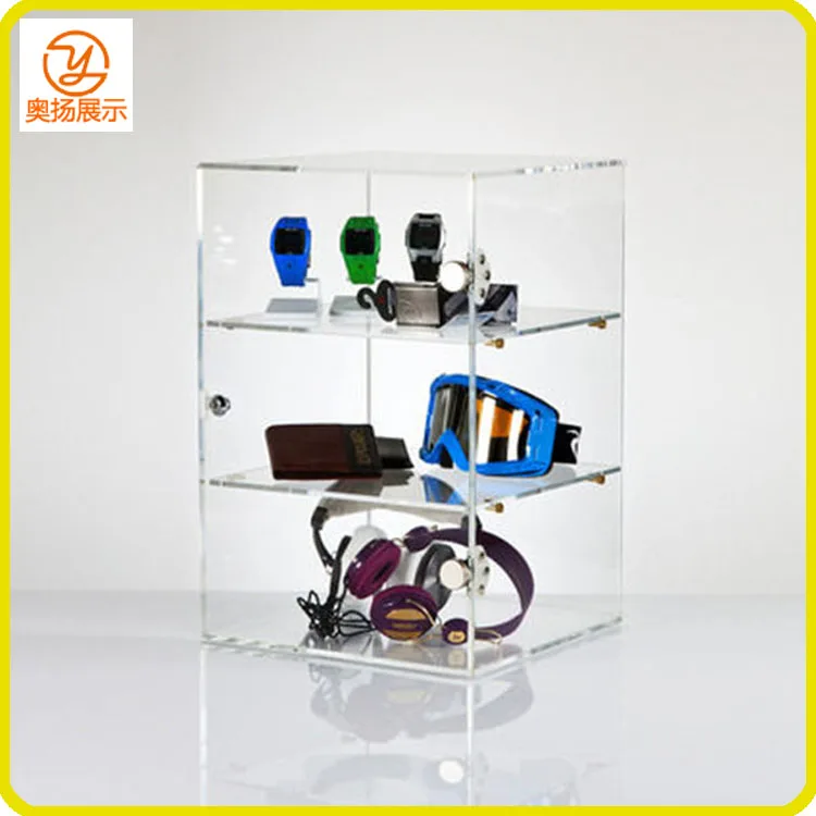 Factory customized acrylic mobile phone accessories display rack phone USB cable display charger display counter