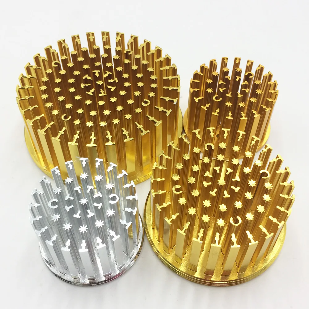 High power LED lamp cold forged heat sink COB VERO29 CXB3590 CLU448 Sunflower aluminum heat sink