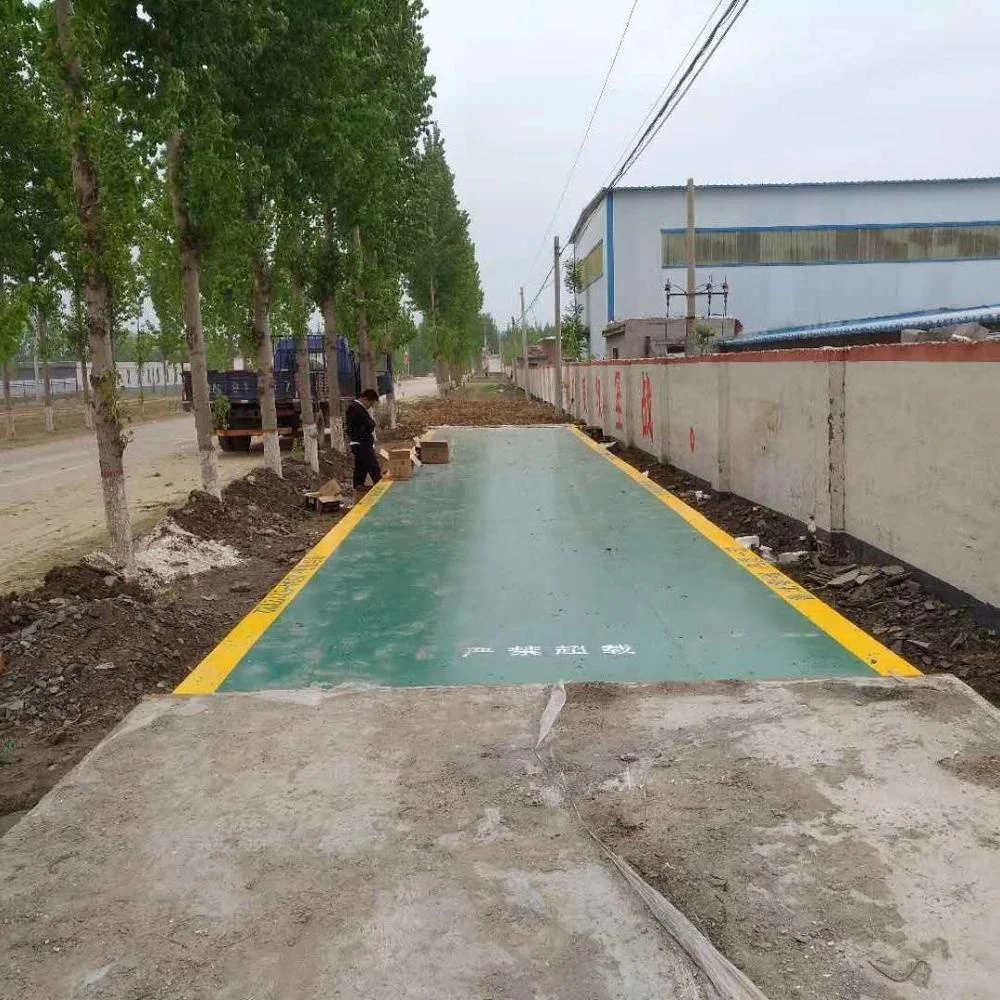 3*8M truck weight bridge scale 60 Tons export weighbridge machine supplier